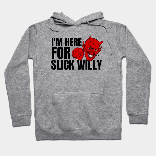 DEAL WITH THE DEVIL - SLICK WILLY Hoodie by FREE SPEECH SHOP